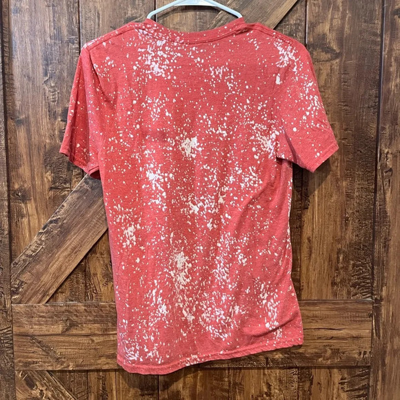 Dont Be A Salty Heifer Bleach Splatter Graphic T-Shirt, Cow Tee, Small - Picture 2 of 3